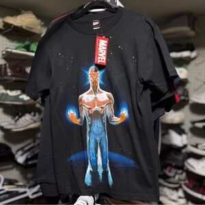 Marvel Mad Engine Silver Surfer T Shirt New M